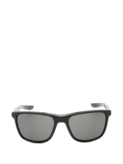 Nike Essential Endeavour Rectangle-frame Sunglasses In Gray
