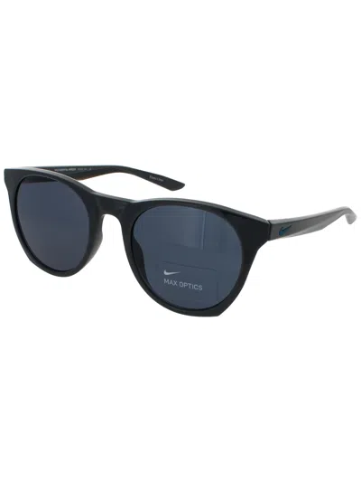 Nike Essential Horizon Ev1118 Plastic Sunglasses For Men In Blue