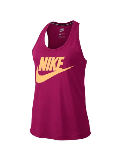 Nike Essential Logo Tank Top In Pink