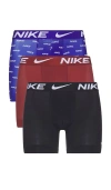 Nike Essential Micro Boxer Brief 3 Pack In Multi