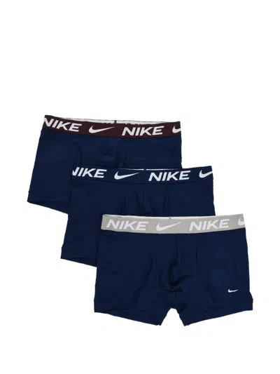 Nike Essential Micro Dri-fit Boxers In Blue