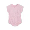 Nike Essentials Baby (0-9m) Jacquard Towel Terry Romper In Pink