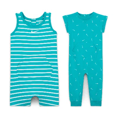 Nike Essentials Baby (12-) Short Sleeve And Tank Top 2-pack Romper Set