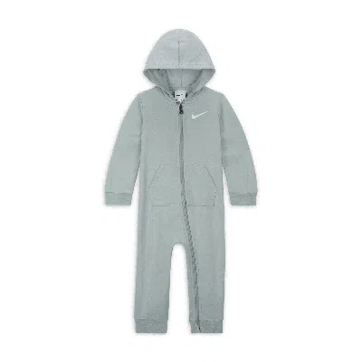 Nike Essentials Baby (12-24m) Hooded Coverall In Green