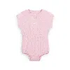 Nike Essentials Baby (12-24m) Jacquard Towel Terry Romper In Pink