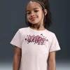 Nike Essentials Little Kids' Graphic Ringlet T-shirt In White