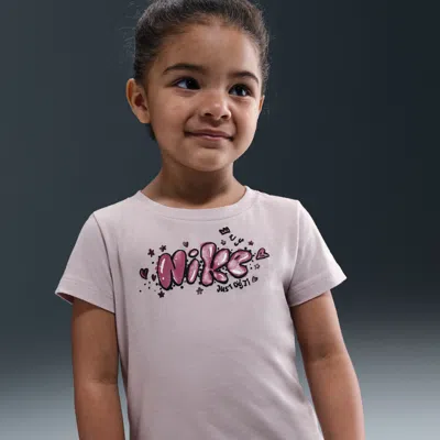 Nike Babies' Essentials Toddler Graphic Ringlet T-shirt In Pink