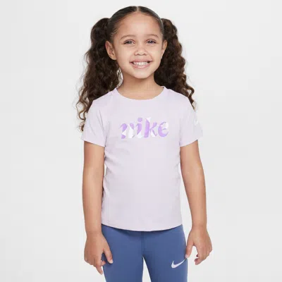 Nike Babies' Essentials Toddler Graphic T-shirt In Purple