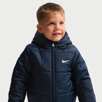 Nike Babies' Essentials Toddler Heavyweight Puffer Jacket In Blue