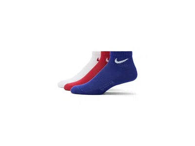 Nike Everyday Cushion Ankle Socks 3-pair Pack Men's Shoes Multicolor: Md (us Men's Shoe 6-8 - Women's Sho