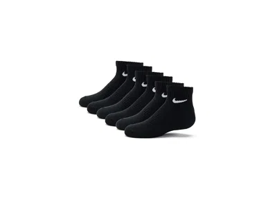 Nike Everyday Cushion Ankle Training Socks 6-pair Pack Men's Crew Cut Socks Shoes Black/white: Xl (us Men In Multi