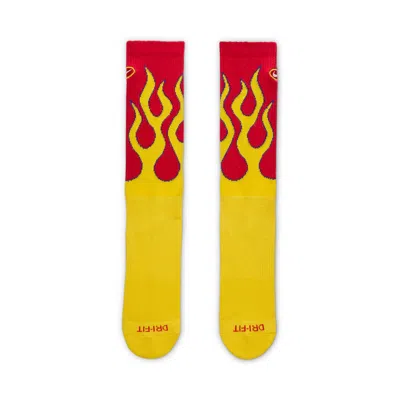 Nike Everyday Cushioned Crew Socks In Yellow