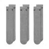 Nike Everyday Cushioned Training Crew Socks (3 Pairs) In Gray