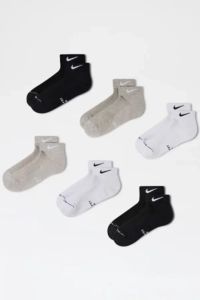 Nike Everyday Elevated Lowcut Socks 6-pack In Assorted, Men's At Urban Outfitters In Multi