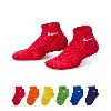 Nike Everyday Kids' Cushioned Ankle Socks (6 Pairs) In Multicolor