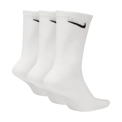 Nike Everyday Lightweight Training Crew Socks (3 Pairs) In White