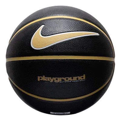 Nike Everyday Playground 8p Basketball 'black Yellow'