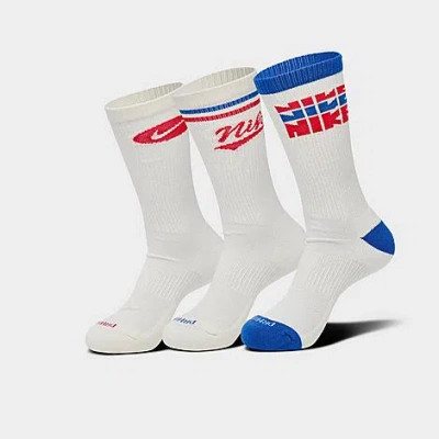 Nike Everyday Plus Crew Socks (3-pack) In Multicolor