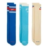 Nike Everyday Plus Cushion 3 Pack Crew Socks 'blue Beige'
