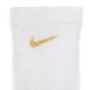 Nike Everyday Plus Cushion Unisex Adult 3 Pair Crew Socks In White