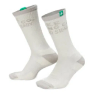 Nike Everyday Plus Cushioned Crew Socks Beige 'beige' In White