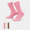 Nike Everyday Plus Cushioned Training Crew Socks (3-pack) Size Large Cotton/polyester/spandex In Multi