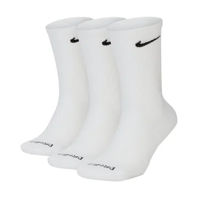 NIKE EVERYDAY PLUS CUSHIONED TRAINING CREW SOCKS (3 PAIRS)