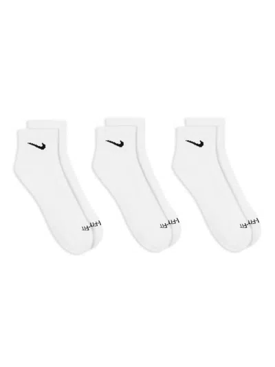 Nike Everyday Plus Cushioned Training Socks (set Of Three) In Multi