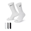 Nike Everyday Plus Cushioned Unisex Adult 3 Pair Crew Socks In White