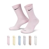 Nike Everyday Plus Cushioned Unisex Adult 6 Pair Crew Socks In Pink