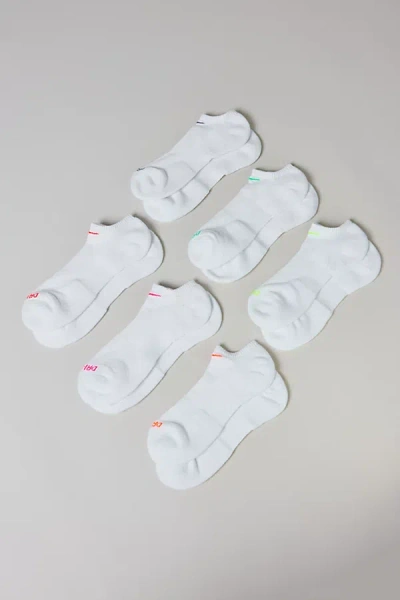 Nike Everyday Plus No Show Sock 3-pack In White, Men's At Urban Outfitters