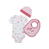 Nike Everyone From Day One Baby (0-9m) 3-piece Bodysuit Set In White