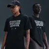 Nike Everyone Watches Sportsâ¢ "qinwen Zheng"  Men's By Togethxr Tennis T-shirt In Black