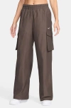 Nike Everything Woven Cargo Pants In Ironstone/white