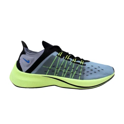 Pre-owned Nike Exp-x14 Gs 'glacier Grey Black Volt' | Kid's Size 5 In Gray