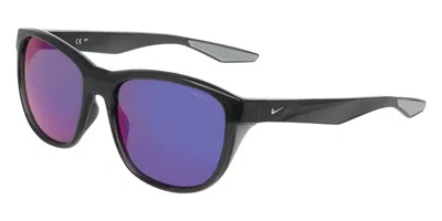 Nike Explore Flow Io0101x 012 Men's Sunglasses Grey Size 55