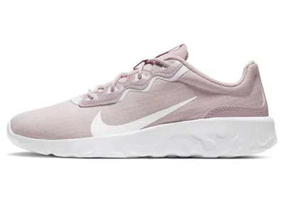 Pre-owned Nike Explore Strada (women's) Sneakers In Barely Rose/white/plum Chalk