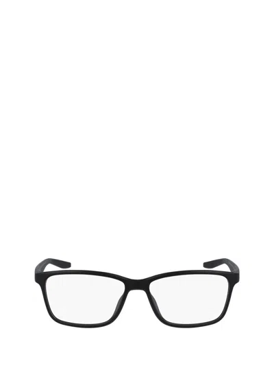Nike Matte Black Acetate Glasses