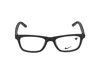 Nike Eyeglasses In Matte Black/pure Platinum