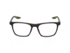 Nike Eyeglasses In Matte Brown Basalt