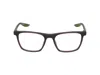 Nike Eyeglasses In Matte Brown Basalt