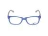 Nike Eyeglasses In Matte Pacific Blue/white