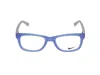 Nike Eyeglasses In Matte Pacific Blue/white