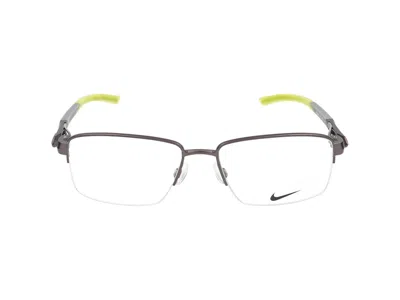 Nike Eyeglasses In Satin Gunmetal