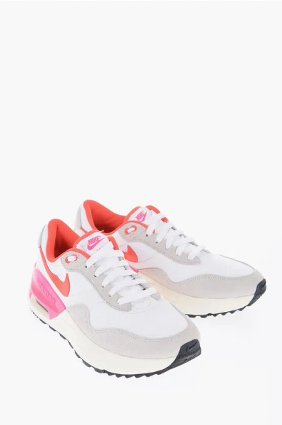 Nike Fabric And Suede Air Max Systm Sneakers With Contrasting Det In Multi