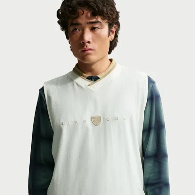 Nike Fairway Fresh Men's Dri-fit Golf Wind Gilet In White