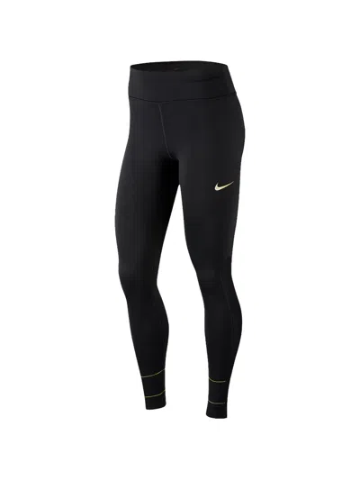 Nike Fast Running Leggings In Black