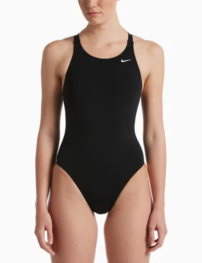Nike Fastback One Piece Swimsuit In Black