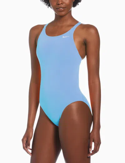Nike Fastback One Piece Swimsuit In Blue