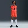 Nike Fc Barcelona 2025/26 Stadium Third Big Kids'  Dri-fit Total 90 Soccer Replica Shorts In Orange